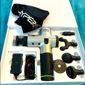 Hypervolt Precision Cordless Massage Device with 5 Attachments & 3 Speeds
